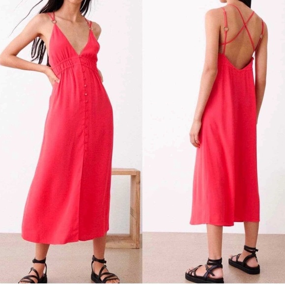 ba&sh Dresses & Skirts - Flavia lady midi dress small